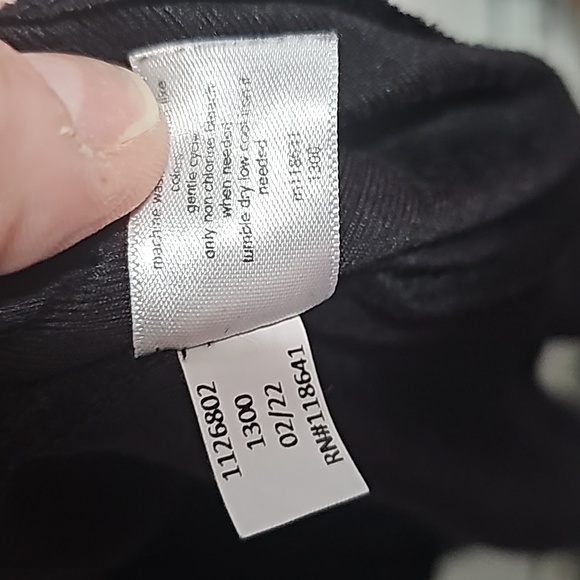 Lane Bryant's button down black blouse size 26/28 - Picture 3 of 7